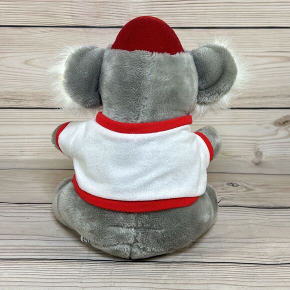 VTG Cincinnati Reds Koala Bear Plush Steven Smith Stuffed Animal w/Hat MLB -RARE - Picture 5 of 15